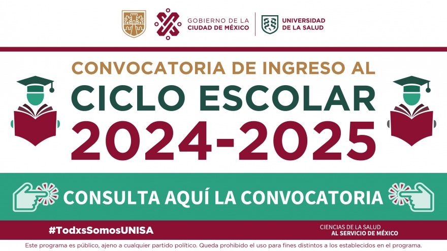 Convocatoria Ingreso al Ciclo Escolar 2024-2025