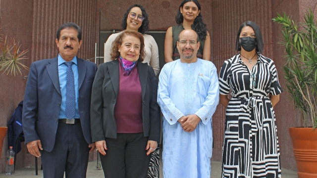 Visita del Embajador de la República Árabe Saharaui Democrática a UNISA