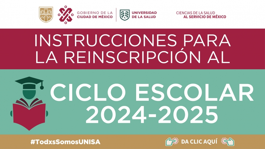 Instrucciones para la Reinscripción al Ciclo Escolar 2024-2025