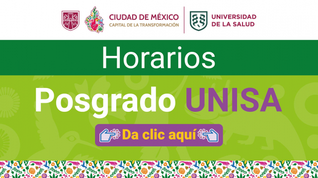 Horarios Posgrado UNISA