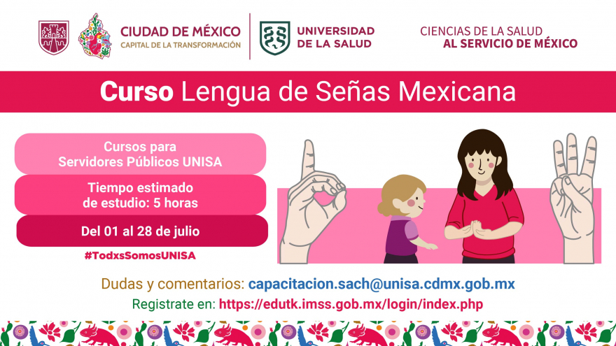 Curso Lengua de Señas Mexicana