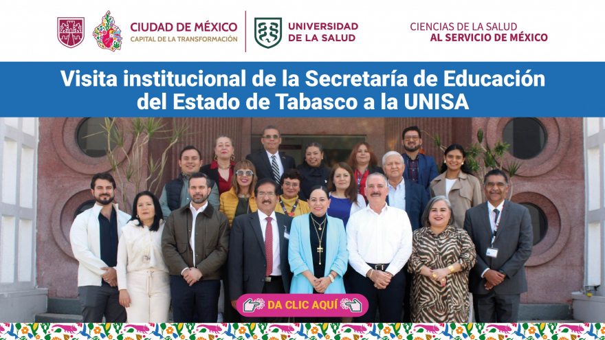 Visita institucional de la Secretaría de Educación del Estado de Tabasco a la UNISA