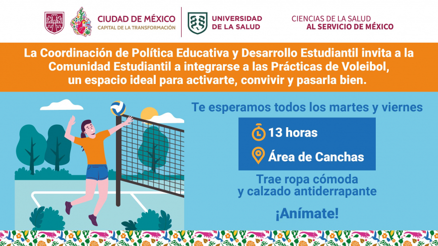 Prácticas de Voleibol