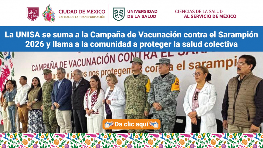 La UNISA se suma a la Campaña de Vacunación contra el Sarampión 2026