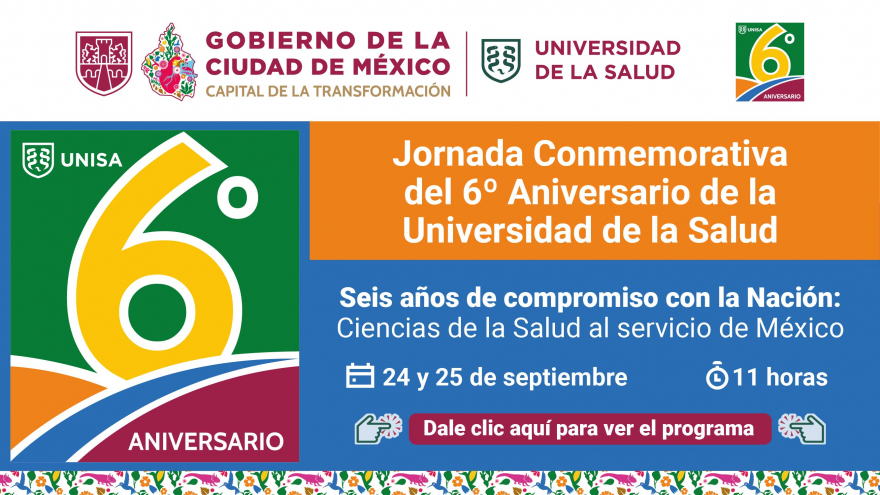 Jornada Conmemorativa del 6º Aniversario de la Universidad de la Salud